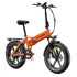 ELETRONBIKE OD20 Sklopivi električni bicikl 20" FAT, 250 W, 48 V / 13 Ah, domet do 100 km, narančasti